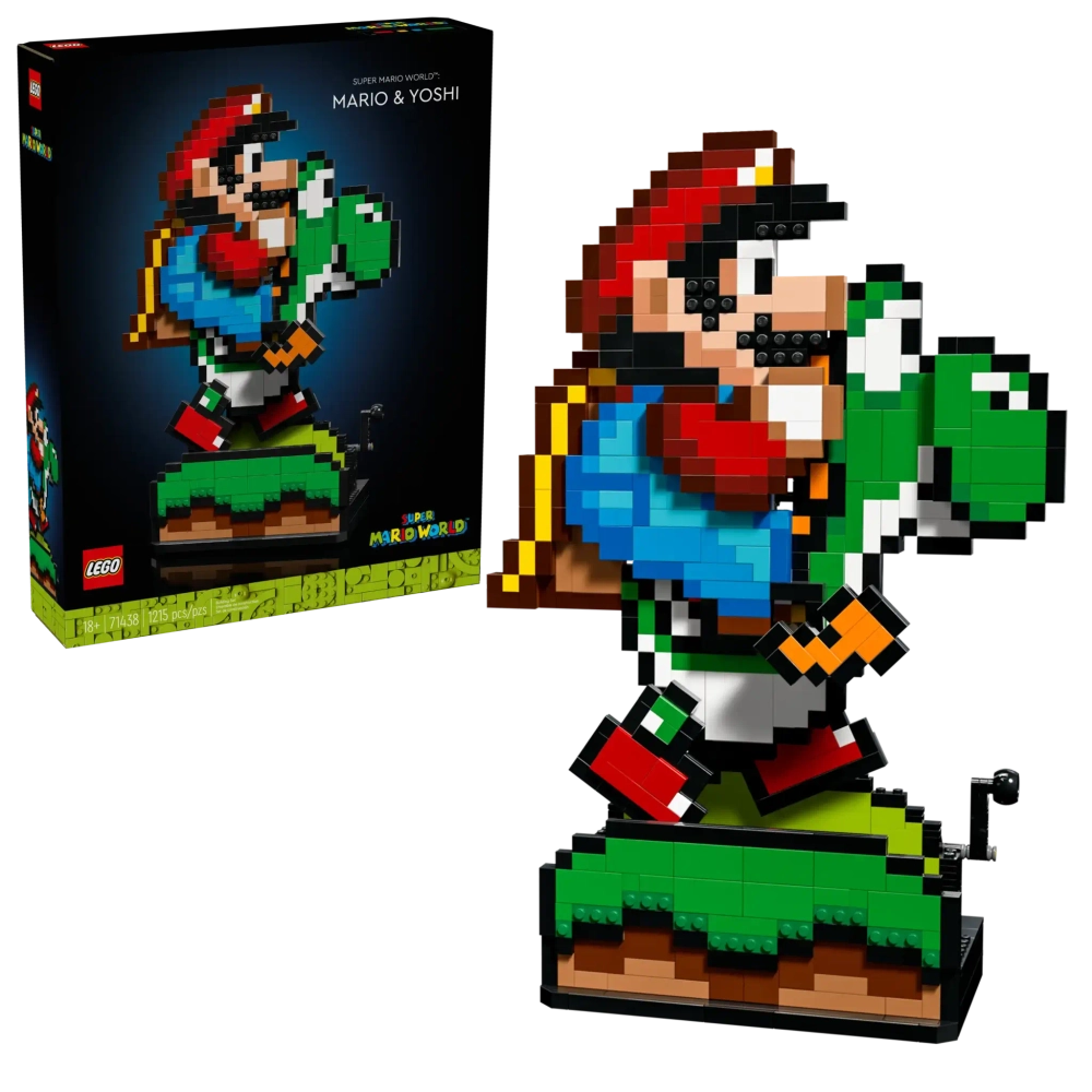 Конструктор LEGO Super Mario 71438 Мир Супер Марио : Марио и Йоши