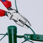 Плоскогубцы электромонтера черненые 240 мм Knipex 09 01 240
