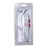 Прозрачная удлиняющая насадка 13,5см с шипами и точками ToyFa Basic Big Boy 888006-1