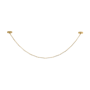 Corbett Agatha Chandelier, 356 cm, Vintage Brass