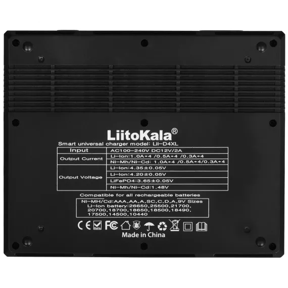 Зарядное устройство Liitokala lii-D4xl