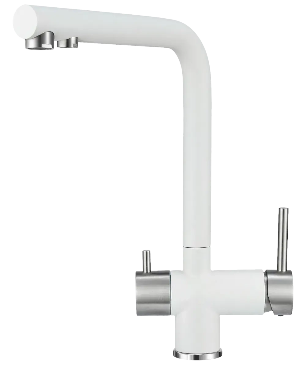 Кухонный смеситель Kuppersberg NERO WHITE фото 