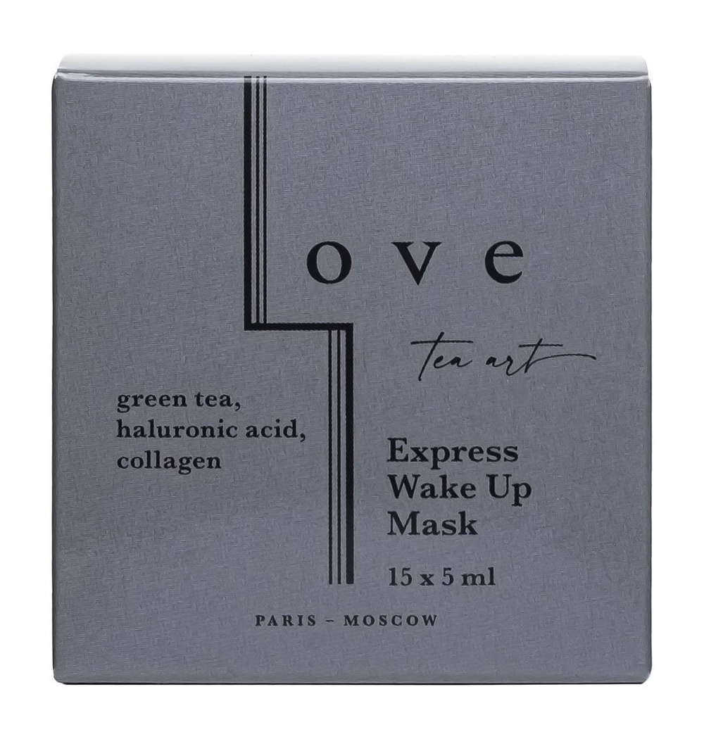 Love Tea Art Пробуждающая экспресс маска-детокс 15х5 мл