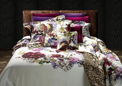 Постельное белье 2 спальное евро Roberto Cavalli Floris