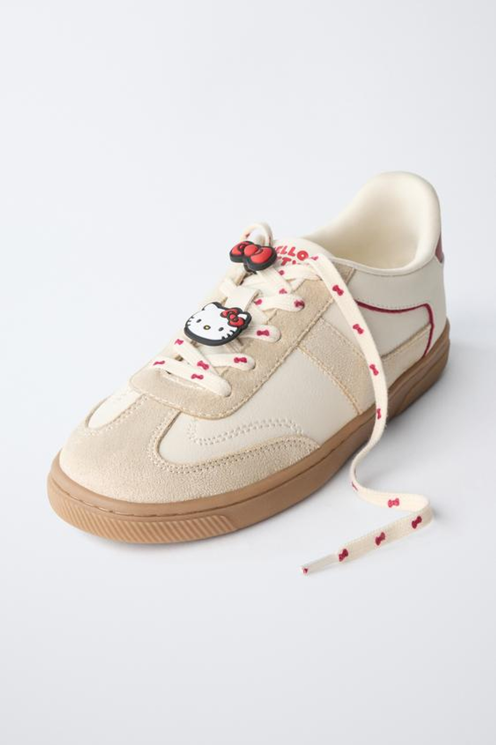 ZARA КРОССОВКИ HELLO KITTY© SANRIO, БЕЛЫЙ