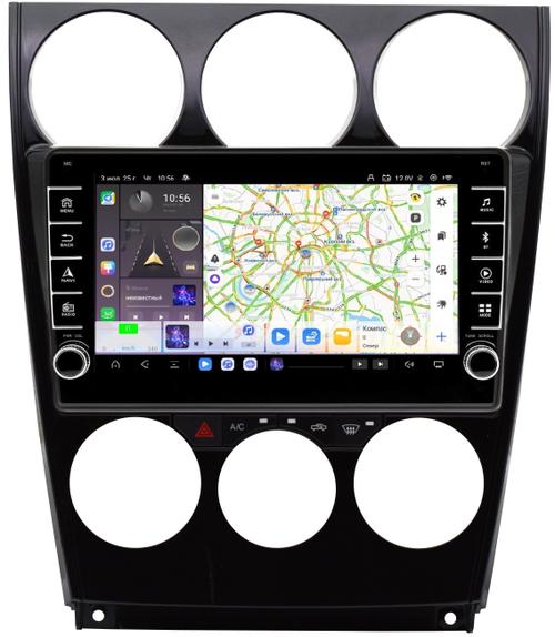 Магнитола для Mazda 6 2002-2007 - Kuberg SF-9506-C (кнопки и крутилки) Android 13, Быстрая, CarPlay, 4G SIM-слот