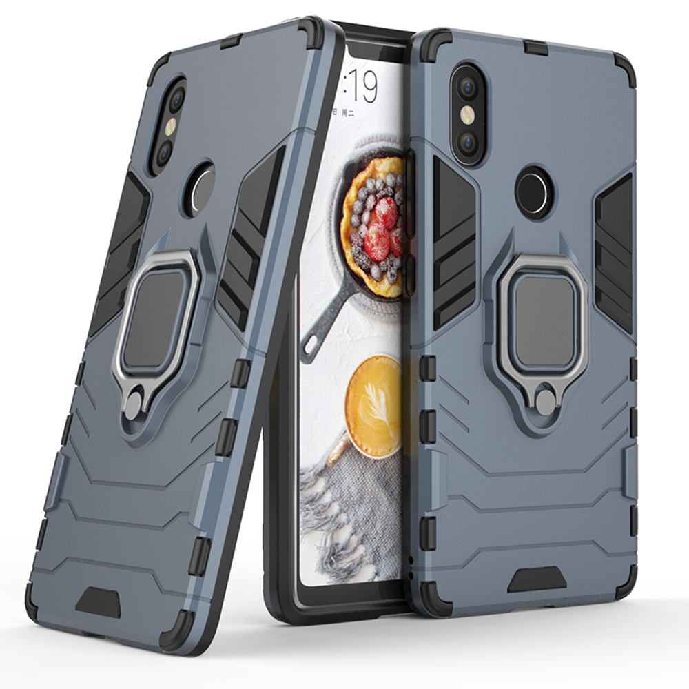 Противоударный чехол с кольцом Panther Case для Mi 8 SE