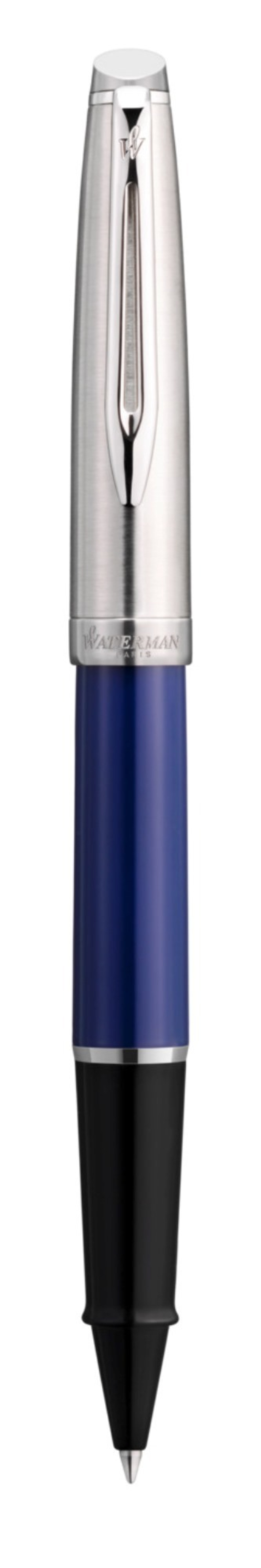 Ручка роллер Waterman  Embleme цвет BLUE CT, цвет чернил: черный