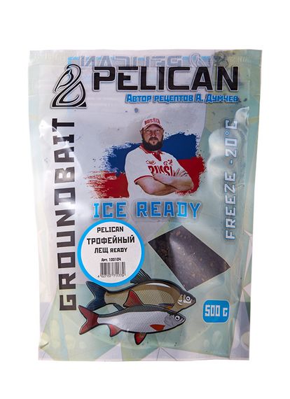 Прикормка зим. готовая Pelican 0.5кг ЛЕЩ ТРОФЕЙНЫЙ