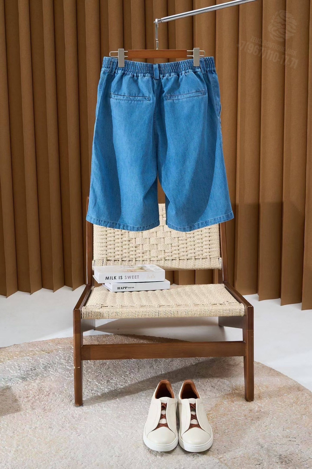 Джинсовые шорты Loro Piana