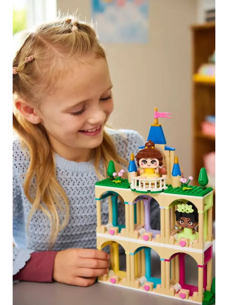 Конструктор Disney 43291 Мини-Белль и Тиана с замком