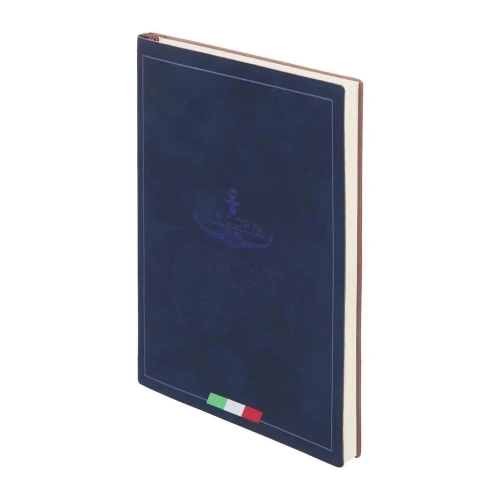 Кожаный блокнот Ancora 1919 Italia (Синий)