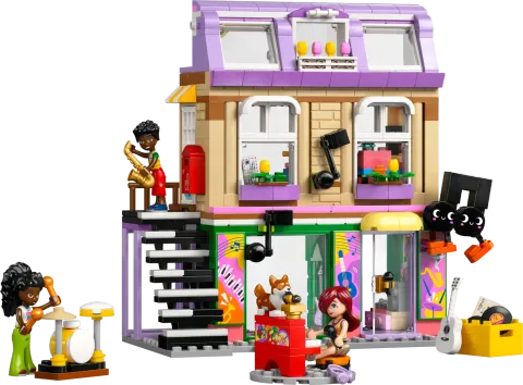 Конструктор LEGO Friends 42653 Музыкальный магазин и апартаменты