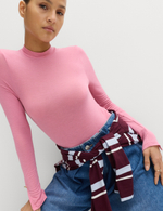 Трикотажный топ из смесовой ткани Modal - Marks & Spencer