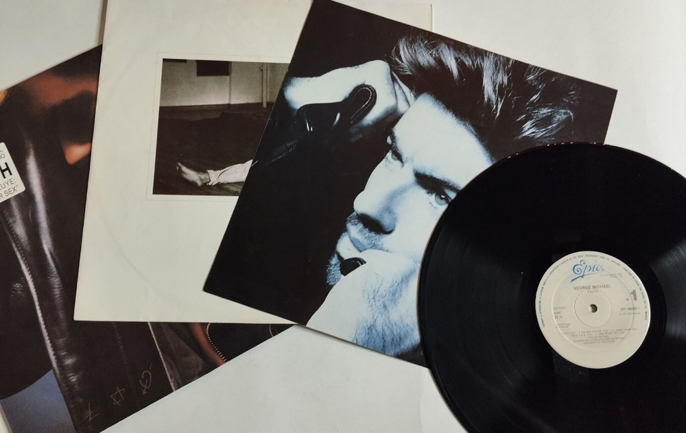 Винтажная виниловая пластинка LP George Michael Faith (Spain 1987) (EX)