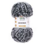 Пряжа Вязь Меховая / уп.3 мот. по 100 г, 55 м, 83 серо-белый