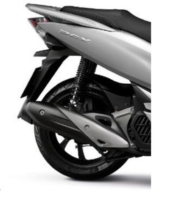used 42650-K97-T00ZA. WHEEL SUB ASSY., RR. *NH303M*. rear wheel Honda PCX. (NH303M MAT AXIS GRAY METALLIC)