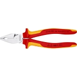Плоскогубцы комбинированные особой мощности хромированные 200 мм Knipex 02 06 200