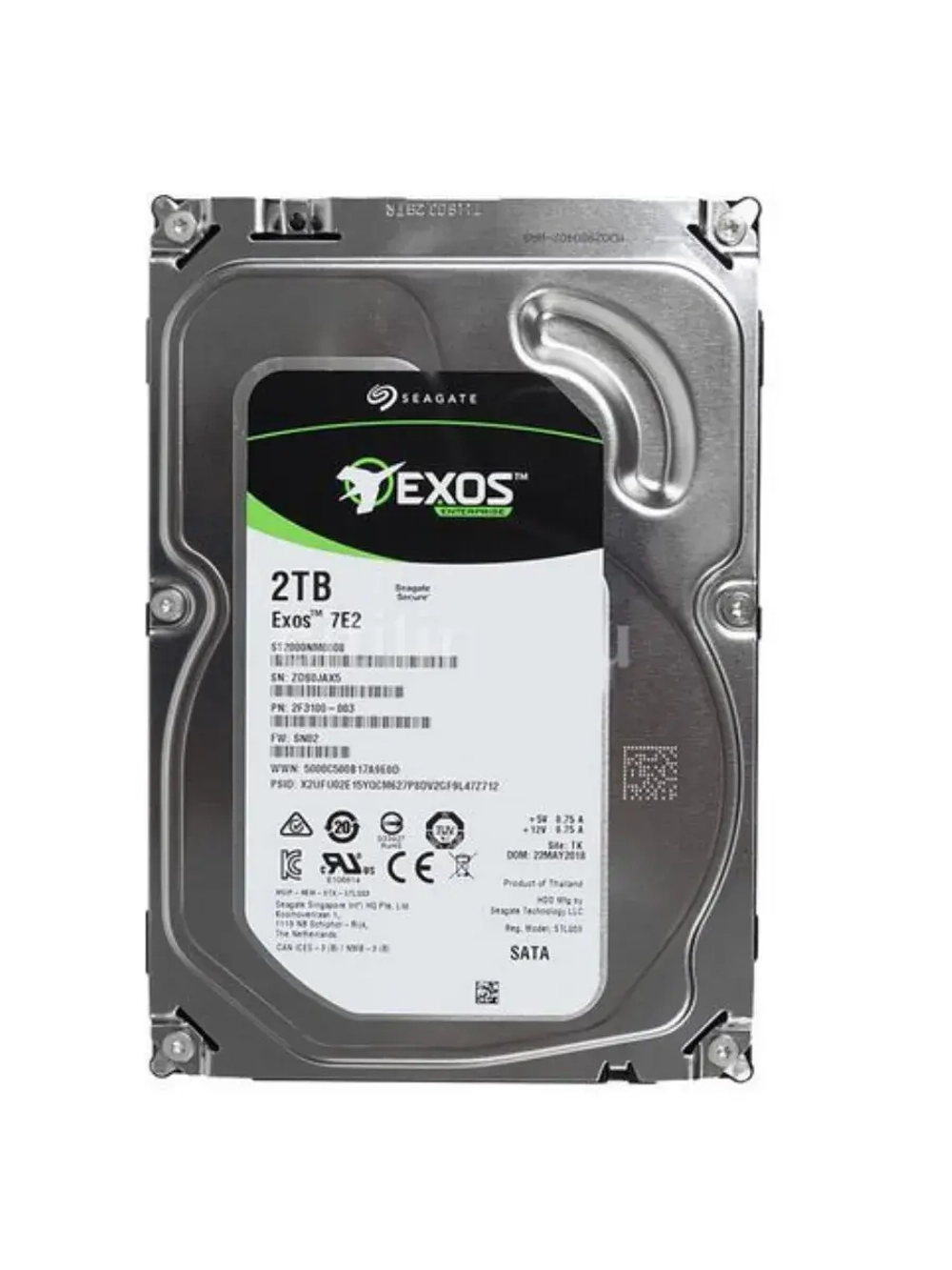 3.5" 2 ТБ Жетский диск Exos 7E2 ST2000NM0008