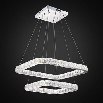 Люстра подвесная светодиодная EL336P70 хром Granda Eletto