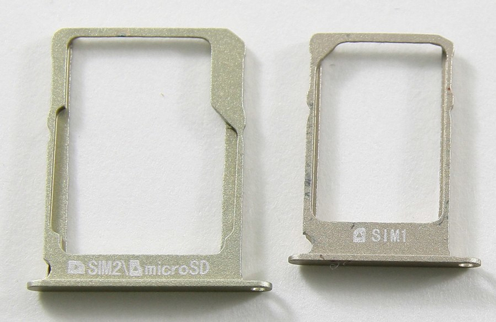 Контейнер SIM+MicroSD для Samsung A300F/A500F/A700FD (комплект 2 шт.) Белый