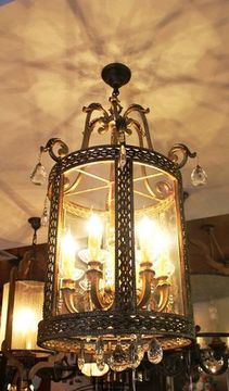 vintage chandelier 40-07  ( by Funky Vintage )