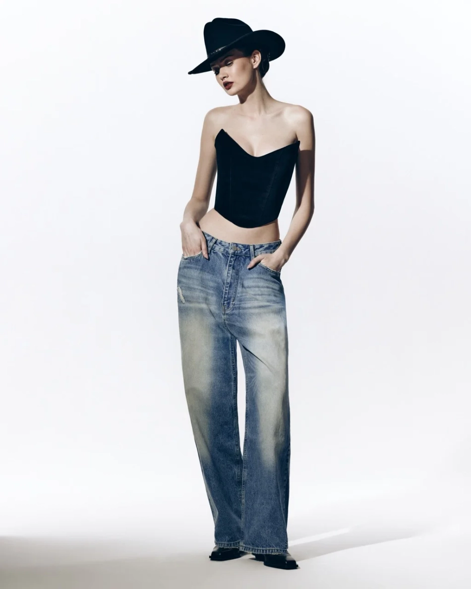 Джинсы Wide Leg