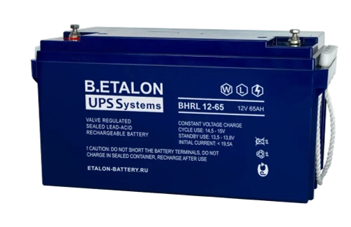 Аккумулятор B.ETALON BHRL 12-65