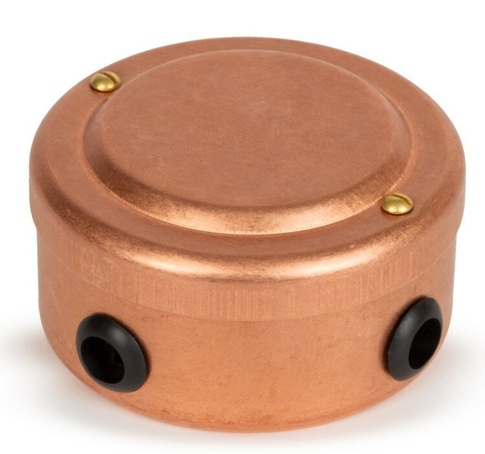 Коробка распределительная "Натуральная Медь" 76х48, медь, Vintage Brass 101-7