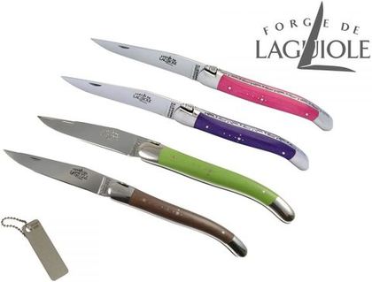 Нож складной 11см Forge de Laguiole Fiber фиолетовый