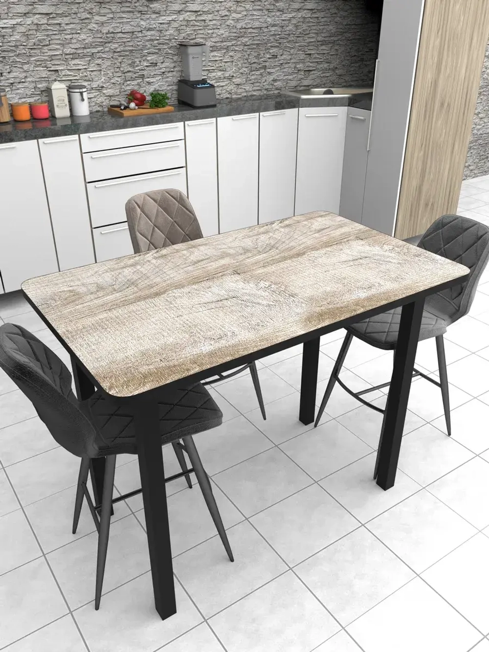 Обеденный стол "Многолетний дуб" 100x70 см