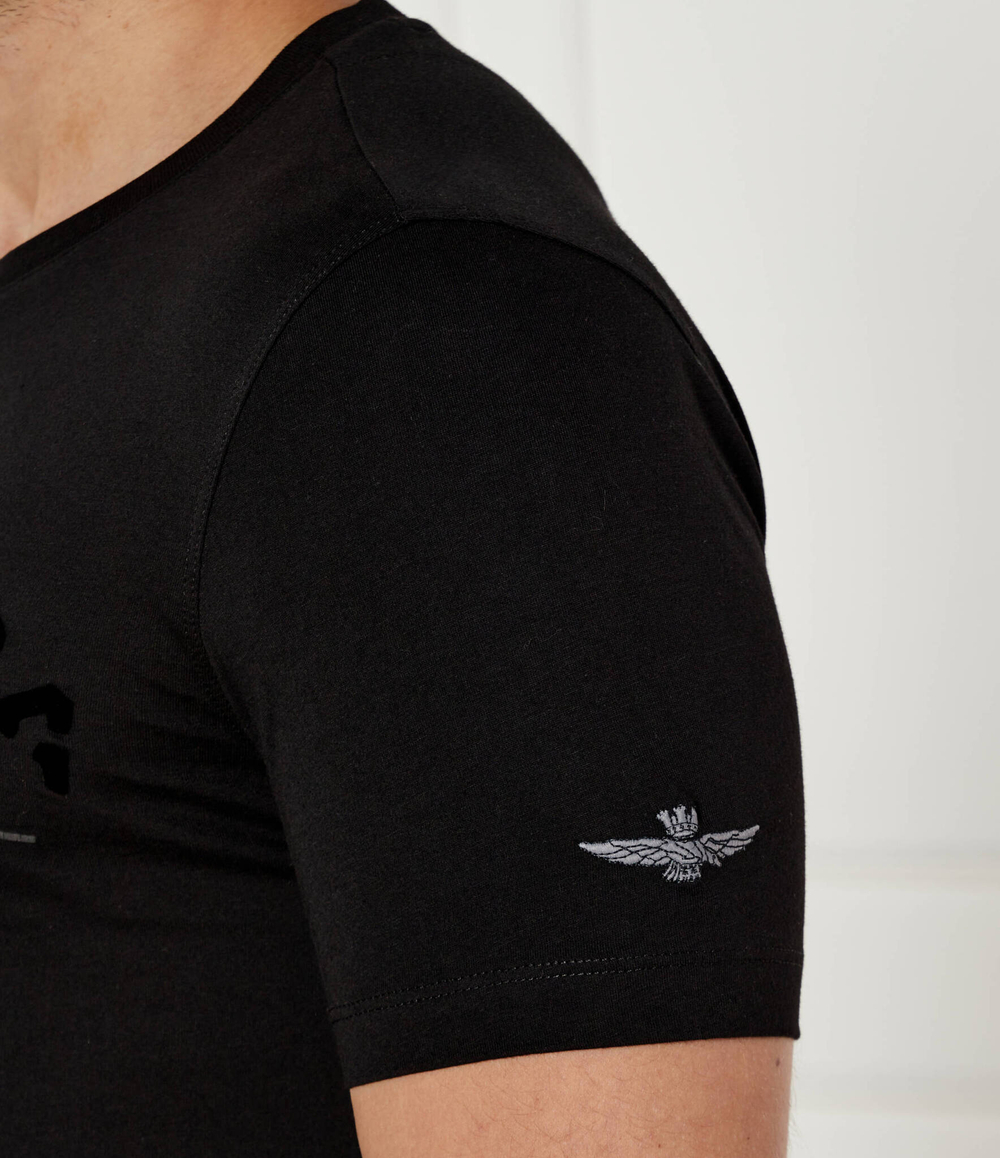 Футболка Aeronautica Militare - черный(TS2343J634)