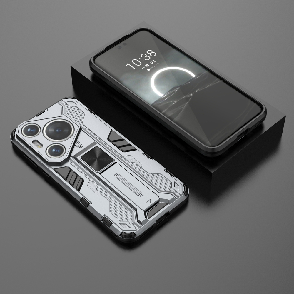 Противоударный чехол с подставкой Transformer для Huawei Pura 70 Pro