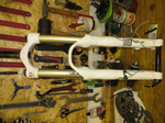 Вилка амортизационная Rock Shox Lyrik ход 180 , ось 20 , БУ