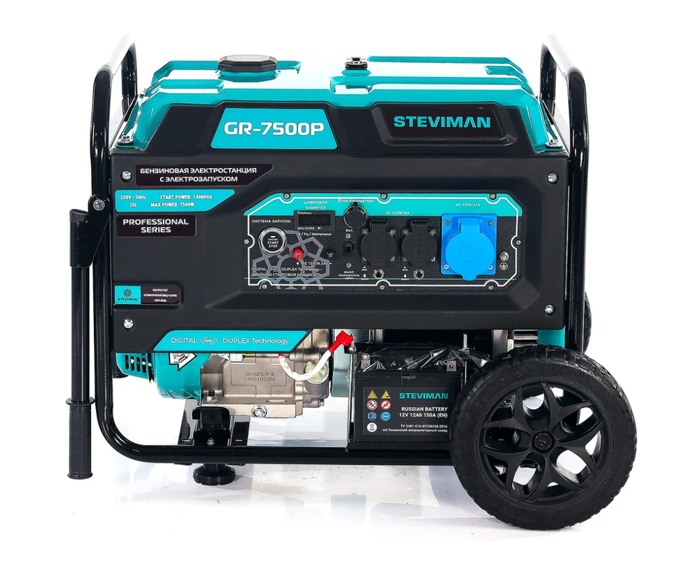 Бензиновый генератор STEVIMAN GR-7500P
