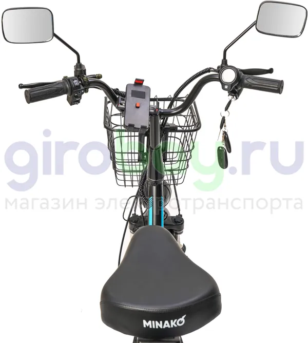 Электровелосипед Minako V.8 PRO Black (60V/13Ah) версия 2026 года фото №9