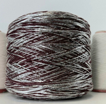 WOOL REFLEX - Luxury Production by Ri.Go.; 87% меринос, 13% фольга; 160м/100гр; col. 6658, цвет: бордовый, фольга серебро. S507 MP