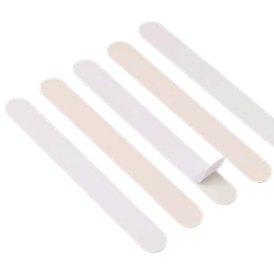 Сменные файлы для пилки овал белые 240 грит White Line, 30 шт