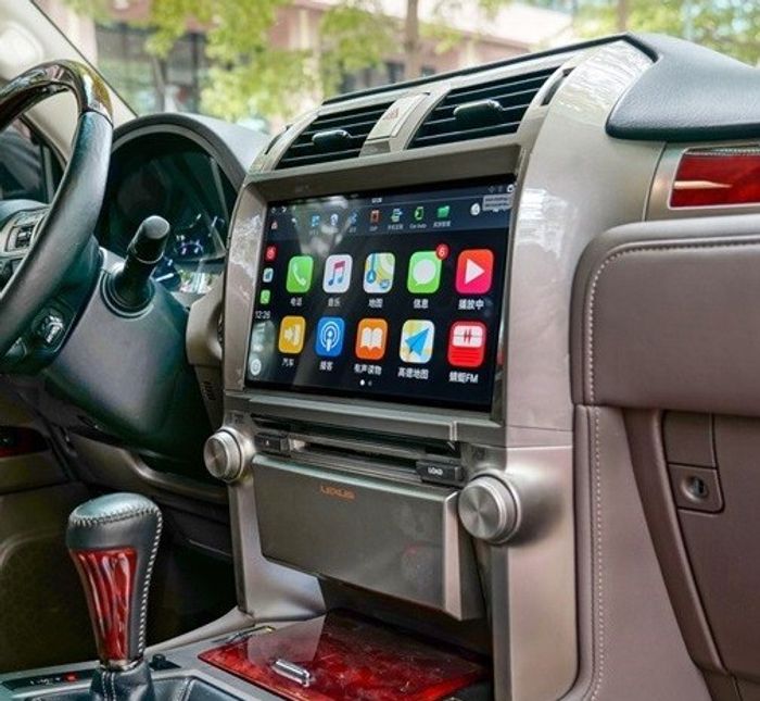 Магнитола для Lexus GX460 2009-2019 (поддержка Mark Levinson и 360) - Kuberg ZF-6018-DSP монитор 11" на Android 9