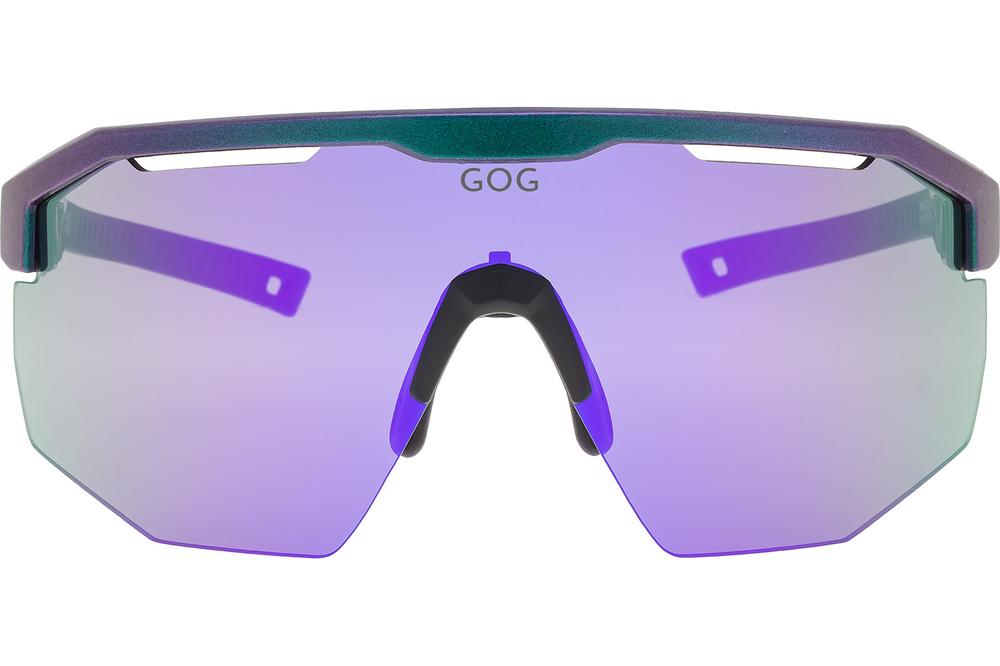 Спортивные очки с диоптриями GOG Argo / Metallic Purple/Green / Reflex Purple