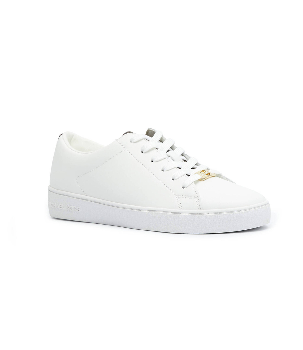 Кожаные кроссовки keaton Michael Kors - экрю(43R4KTFS2L)