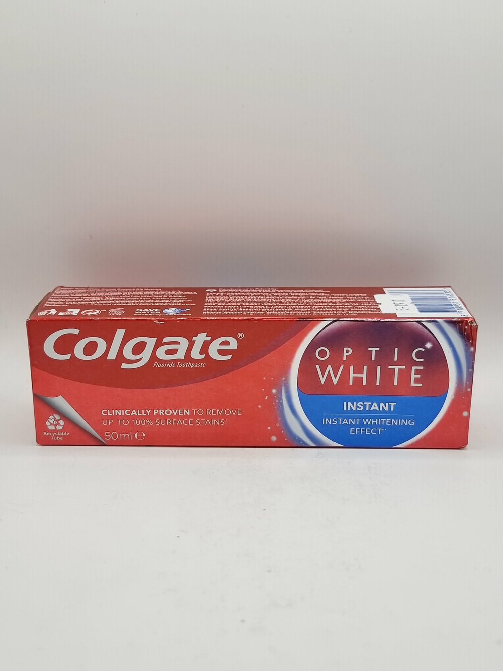 Colgate Optic White Мгновенно отбеливающая зубная паста 50 мл (Польша)