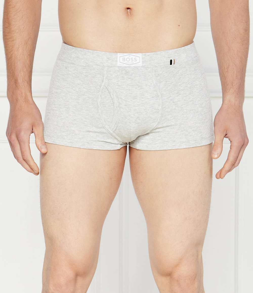 Трусики-боксеры Trunk Rib BOSS BLACK - серый(50517818)