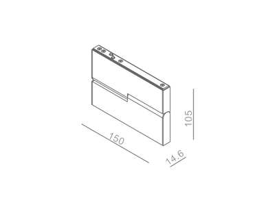 Светильник для низковольтного трека SY mini 5.2 Вт, SY-mini-521114-5.2-48-BL-WW