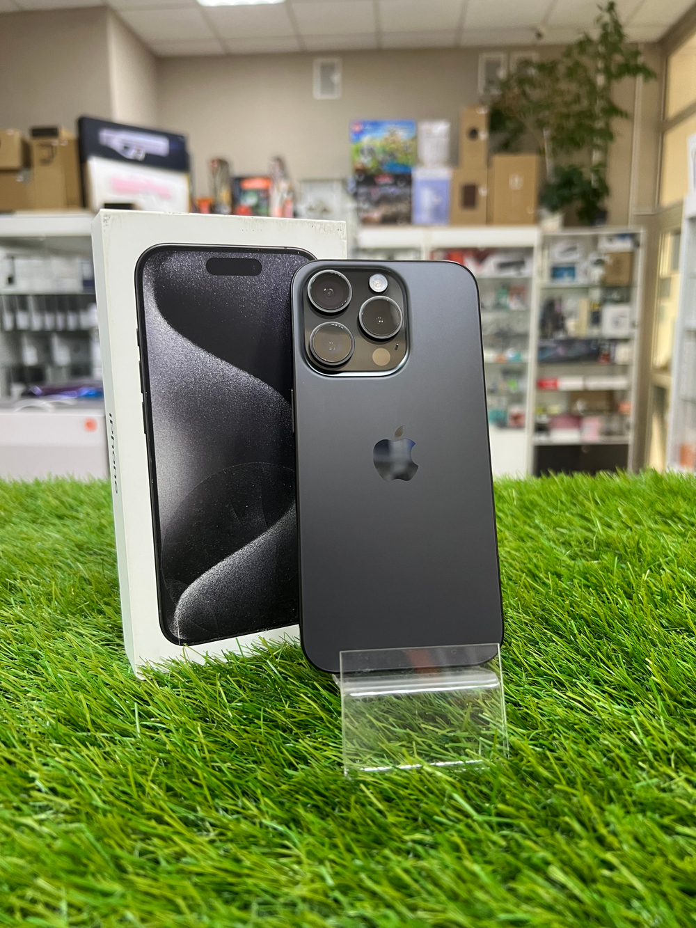 Б/У iPhone 15 Pro 128Gb Black Titanium