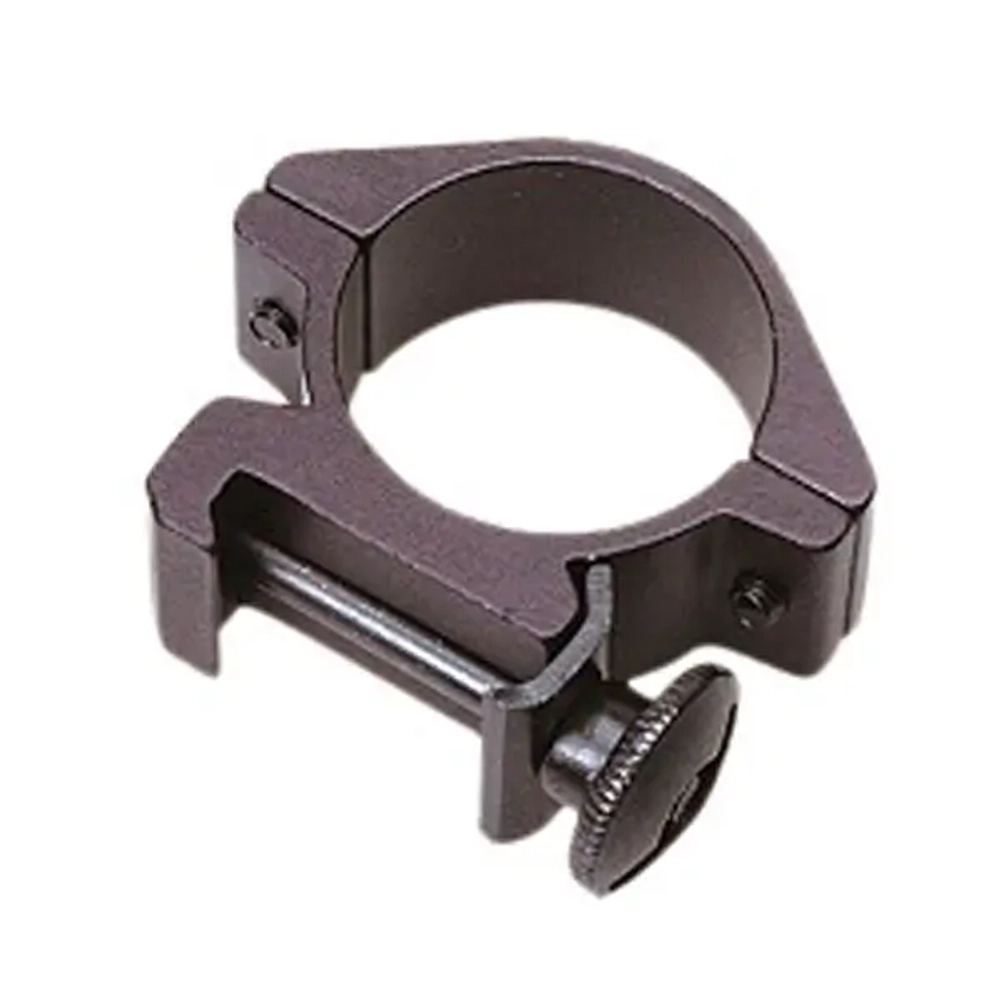 Крепление фонаря (Ø 22-26mm) Nextorch RM25S на Weaver/Picatinny, вид сбоку, черный металл