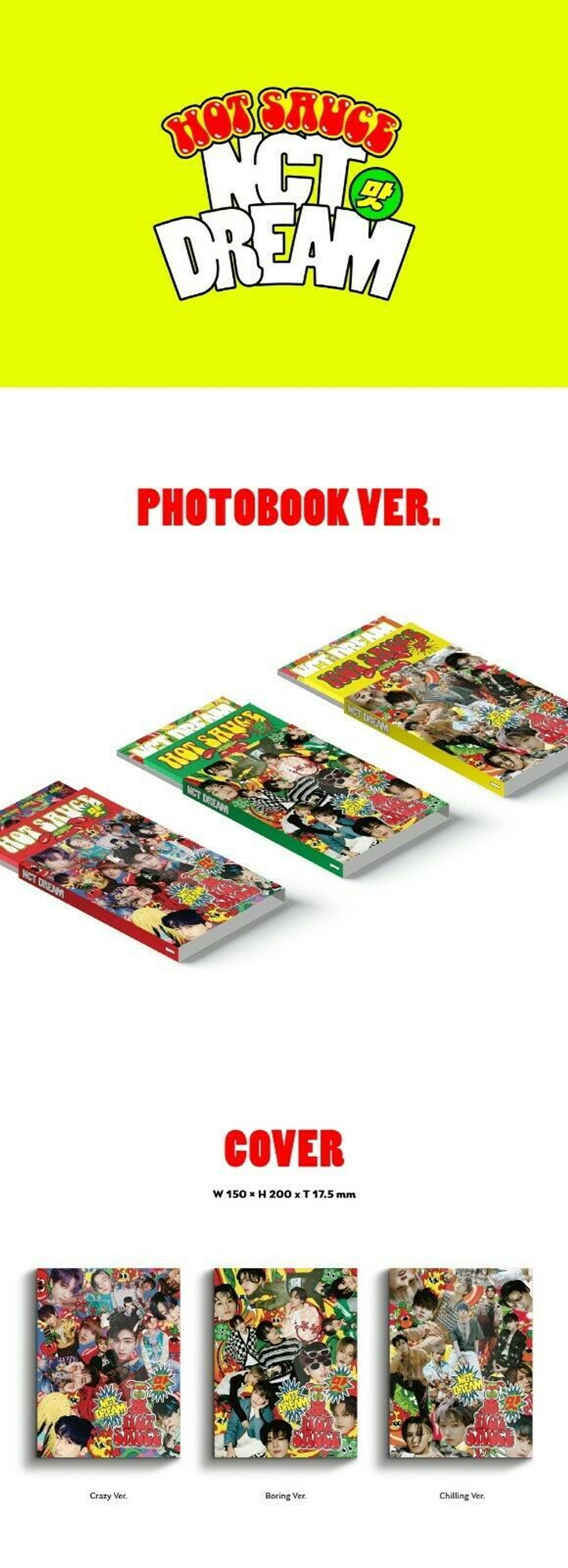 NCT DREAM - Hot Sauce (Photobook ver.)