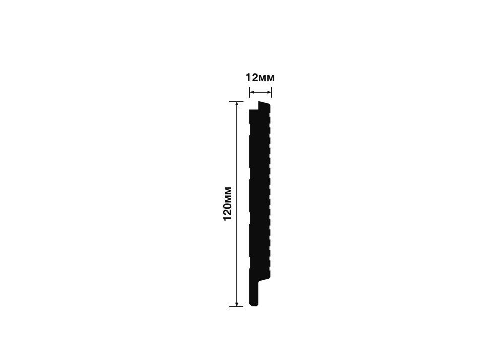 Декоративная панель LV127L BR396