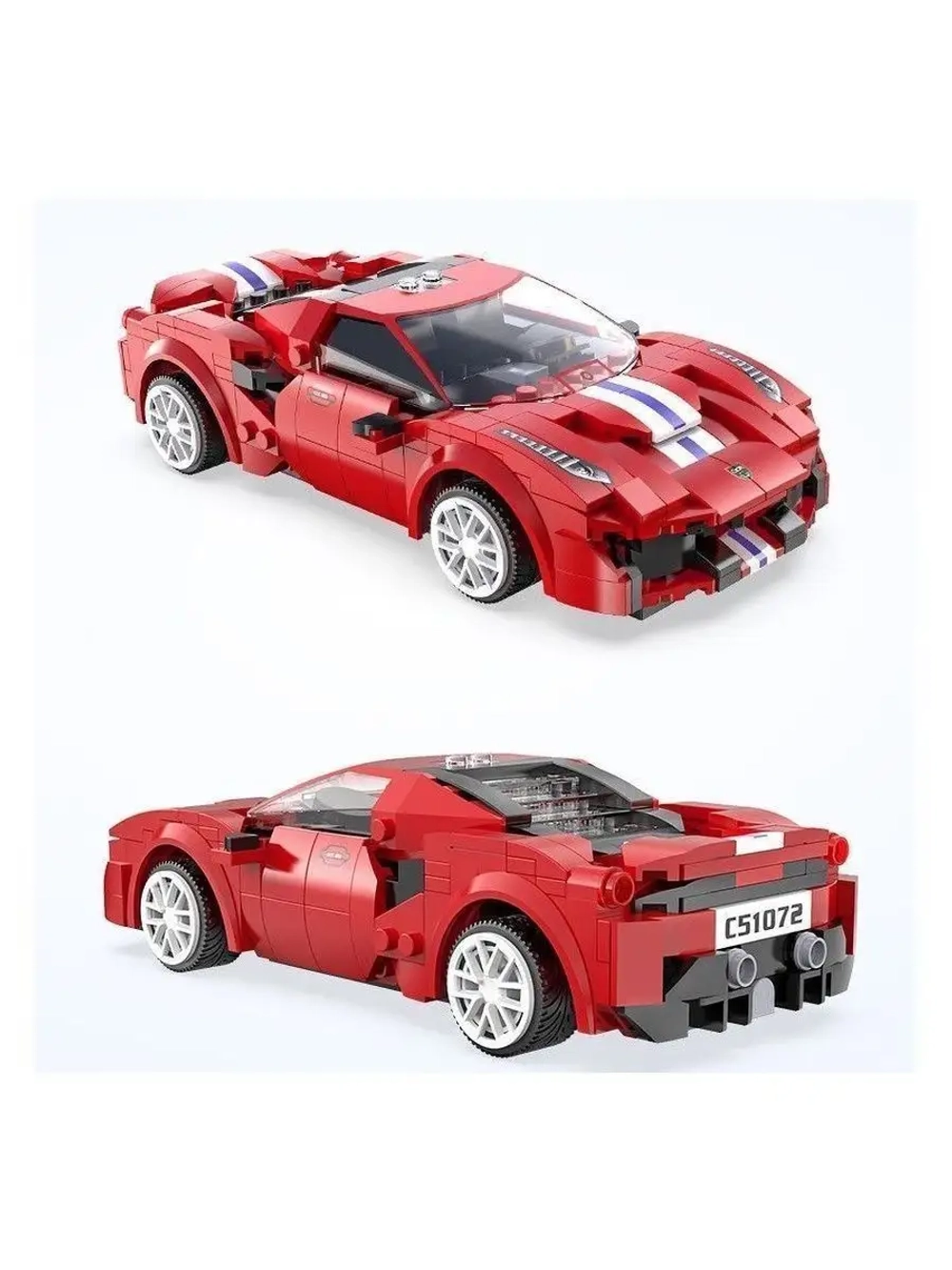 Радиоуправляемый конструктор C51072W Ferrari 488