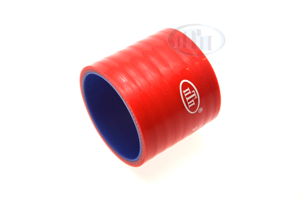 Патрубок теплостойкий на ТКР КАМАЗ (D= 60 mm, L= 60 mm) красный MVQ (570.60-1118276) ПТП